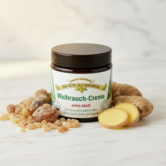 Weihrauch-Creme extra stark 110ml im Glastiegel